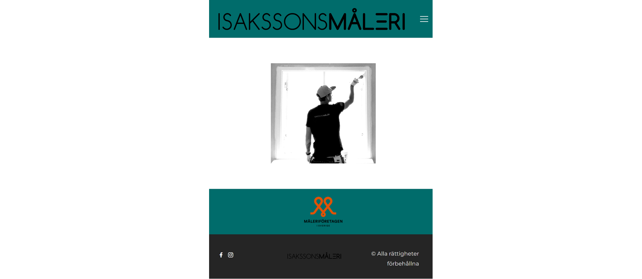 Gammal hemsida — förut